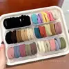Goma para coleta alta infantil 2026 Nuevo estilo Diadema para niñas Anillo elástico para el cabello Alta elasticidad No daña el cabello Cuerda para el cabello Accesorio para el cabello