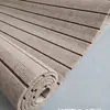 Tapete listrado personalizado pelo fabricante para sala de estar, quarto, escritório comercial, tapete de piso à prova de som, tapete antiderrapante para entrada de shopping