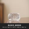 Juego de Té Kung Fu de Vidrio de Calabaza para Hogar y Oficina, Juego de Preparación de Té de Alta Gama, Nuevo Modelo 2026 Tazón con Tapa de Vidrio y Taza de Té