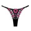 Ropa interior estilo picante para mujer con diseño de color contrastante, corte ajustado, tirantes ajustables, malla transpirable, tanga sexy de grasa mm para entrega