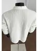 Colección Otoño 2026: Camisa Polo Texturizada de Talla Grande con Cuello Falso, Tallas M-5X, HT261024 - Especial P26
