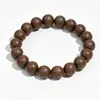 Pulsera de medicina herbal china con aroma a madera, con cuentas de incienso, cuentas medicinales tradicionales, cuentas budistas, hecha a mano para hombres y mujeres, elaborada con materiales naturales fragantes