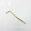 Braço de tremolo para guitarra elétrica com ponta afiada de 6mm, barra vibrato, pequena ponte de tremolo com trava dupla, braço de tremolo de encaixe direto