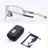Gafas de Sol con 3 Lentes, a Prueba de Viento, para Ciclismo, Ciclismo de Montaña, Ciclismo de Carretera, Polarizadas, Protección UV, Running