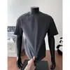 Camiseta Esportiva Unisex de Manga Curta, Nova, Versátil, Fashion, Alta Qualidade, Respirável, Secagem Rápida, Fresca, Solta