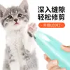 Cortapelos Eléctrico para Mascotas con Luz LED para Gatos y Perros, Cortapelos Universal para Aseo con Luz, Cortapelos Eléctrico de Bajo Ruido