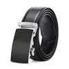 Cinturón de Cuero Personalizado para Hombre de Cuero Genuino Hebilla Automática Cinturón de Cintura de Piel de Vaca Logo Impreso a Color Regalo de Negocios Hebilla de Trinquete Cinturón de Cuero de Primera Capa para Hombre