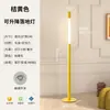Lámpara de pie Táctil Minimalista Sala de Estar Sofá Dormitorio Mesita de Noche Lámpara Moderna Creativa Lujo Ligero Lámpara Italiana Elevable