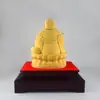 Atacado de Fábrica Estátua Rica do Buda Maitreya Veludo Areia Ornamentos Dourados Presentes de Inauguração de Casa Novo Lar Abertura de Negócios Mobiliário de Escritório