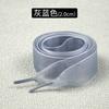 2.0 Cordones de Gasa para Nieve Estilo Coreano Estilo Ballet Cordones de Seda con Moral de Entrenamiento DIY Zapatos Casuales Tenis Cordón para Cordones Par
