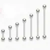 Venta Caliente Transfronteriza Clavo de Oreja de Acero Inoxidable Dorado Clavo de Oreja Clavo de Lengua Anillo para Hombres Mujeres Clavo de Pezón Anillo de Pezón para Mujeres