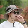 Sombrero de Sol Plegable para Viajes al Aire Libre en Verano, Sombrero de Pescador de Ala Ancha Grande para Hombre, Sombrilla Anti-UV, Sombrero de Pesca con Protección para el Cuello