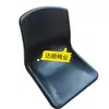 Silla Taburete Negra Gruesa Antiestática del Fabricante con Respaldo, Silla de Trabajo para Sala Limpia, Silla Moderna