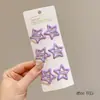 Pinzas para el pelo de estrella para niñas pequeñas, pinzas BB para flequillo lateral que no dañan el pelo, lindas pinzas para flequillo, accesorios para el pelo