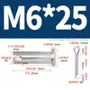 Pasador de Acero Inoxidable 304 con Cabeza Plana y Agujero, Pasador Cilíndrico, Pasador de Posicionamiento Cilíndrico Gb882 con Juego de Pasador de Chaveta