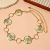 Nueva Cadena de Cintura Bohemia Cadena para el Ombligo Sensación de Alta Gama Cinturón Metálico Retro Femenino Accesorios de Estilo Étnico de Nicho