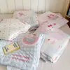 Colcha de Verano Refrescante tipo Piel de Hielo de Gato Kt para Niños, Colcha con Aire Acondicionado para Siesta en Guardería, Relleno Fino, Lavable a Máquina