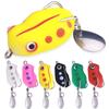 Señuelo Cebo Rana Flotante Micro 3cm 3.7g Señuelo Luminoso Cebo Blando Rana Mini Señuelo Artificial Equipo de Pesca Set