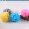 Gran cantidad en stock tamaño pequeño bomba de baño 10g20g30g40g50g peso grande flor de baño red espumosa para ducha fabricante venta al por mayor
