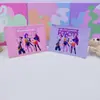 Bolsa de Documentos Grupo Bruja Cazadora Puntada Bolsa para Billetes A5 Sanrio Bolsa para Almacenamiento de Información Estudiantil Bolsa con Cremallera de Puntada