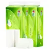 Papel de Rollo Corazón a Corazón Papel de Rollo sin Tubo Toalla de Papel Doméstica de 4 Capas 700g Papel Higiénico Papel Higiénico Papel Higiénico