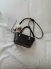 Elegante bolsa de palha trançada para mulheres, nova moda outono 2026, bolsa pequena versátil para o dia a dia, para usar na transversal