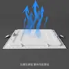 Foco Led Empotrable Cuadrado de Techo Tipo Resorte Panel Luz de Techo para Cocina Baño Rejilla de Luz Venta Caliente