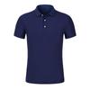 Playera Polo de Algodón Mercerizado de Alta Gama Transpirable con Solapa Ropa de Trabajo Corporativa Resistente al Desgaste Personalizada Playera de Manga Corta con Logo Bordado
