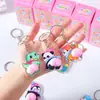 Ímã de Geladeira Acrílico Brinquedo Squishy de Silicone 3D Barriga Bumbum Apertável Chaveiro Acessórios