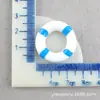 Paisaje de Barco Pequeño Accesorios de Resina de Cangrejo para Manualidades Flotador Anillo Salvavidas Estrella de Mar Ancla Adorno Flotador Accesorios de Delfín Mini para Manualidades