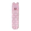 Calcetines de Piso, Calcetines Estéreo, Calcetines Bordados para Mujer, Calcetines de Felpa, Novedad Otoño e Invierno Cálidos y Engrosados que No Sueltan Pelusa Calcetines de Coral Velvet para Mujer