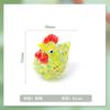Decoraciones de Vidrio Creativas de Pollo Cucú para Escritorio Sala de Estar Escritorio Hogar Lindo Estilo Pollo Decoraciones de Vidrio
