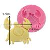 Molde de Silicone de Caranguejo DIY Molde de Bolo Dobrável Feito à Mão Doce Dobrável Ferramenta Dobrável Molde de Bolo Outro Sem Molde de Silicone