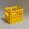 Caja de Almacenamiento de Baterías Apilable Estilo Marco de Cerveza Impresa en 3D para Baterías Aa, Aaa, 18650, 21700, 9V