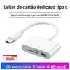 Leitor de cartão multifuncional seis em um TypeC / Android / TF / SD câmera de computador móvel U adaptador otg de disco
