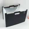 Carpeta de Acordeón Vertical con Apertura Oblicua Tamaño A4, Carpeta de Almacenamiento Multicapa de Gran Capacidad, Bolsa de Archivo Triangular Expandible de Escritorio