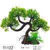 Simulación de Acuario Árbol Grande Decoración de Entrada de Sala de Estar de Hotel Adornos Paisajismo de Acuario Bonsái de Plástico Falso Fabricante Venta al por Mayor