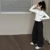 Calça Street Style Super Estilosa para Meninas, Modelo Novo Quente Único 2026, Conjunto de Primavera Antecipada Estilo Coreano Super Estiloso para Crianças