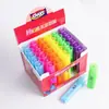 Marcador de Destaque 6 Cores Grande Capacidade Específico para Estudantes Marcador Cor Chave Caneta Marcadora Mini Caneta para Diário Ponta Chanfrada Atacado