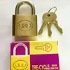 Marca Qunshi Porta de Segurança Cadeado Universal de Cobre Fechadura Grande para Porta Residencial Fechadura Pequena para Armário de Estudante Fechadura de Dormitório Cabeça de Fechadura