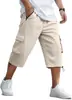 Comercio Exterior Amazon Verano Casual Moda Hombre Ropa de Trabajo Shorts Holgados Estilo Americano Modernos Versátiles Shorts Venta al por Mayor