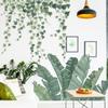 Pegatinas de pared hojas de plátano hojas de vid nórdico ins pequeño fresco sala de estar dormitorio pared de fondo cálido decoración rejilla salvaje
