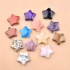 Venta Caliente Transfronteriza Estrella de Cinco Puntas de Piedra Natural Cristal Piedra Semipreciosa Estrella Accesorios para Joyería DIY Adornos Amazon