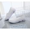 Zapatos de Enfermera con Cámara de Aire para Mujer Primavera y Verano Blancos de Suela Blanda Transpirables Zapatos de Enfermera Doctora con Cámara de Aire Antideslizantes de Cuña para Trabajo