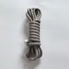 En stock de fábrica cuerda de paraguas línea miu 5 mm de núcleo poliéster color sólido tejido DIY colgante para mochila cuerda de ajuste de cintura flor