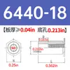 Columna de tuerca remachable galvanizada de acero al carbono SO-440/6440/632/8632/832/032-4~34 en stock venta directa
