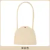 Bolsa de Mão Grande de Corda de Algodão Bolsa Tecida Francesa para Mulheres 2024 Nova Moda Bolsa Concha de Ombro Único para Mulheres Moda Ins