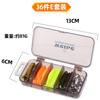 Weihe Sports Set de 36 Piezas de Cebo Blando + Anzuelo con Cabeza de Plomo Accesorios Set de Cebo Señuelo para Pesca de Lubina y Pez Mandarín Transfronterizo