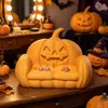 Temu transfronteiriço Halloween fantasma sofá suporte de fone de ouvido impressão 3D abóbora sofá armazenamento de joias ornamento decoração peculiar