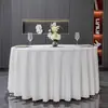 Toalha de Mesa Impermeável, à Prova de Óleo, Anti-Escaldante, Sem Lavagem Hotel Restaurante Restaurante Mesa Redonda Grande Toalha de Mesa Acessível Luxo Casa Toalha de Mesa Redonda